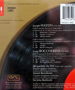 Haydn* / Boccherini* - Jacqueline du Pré, Daniel Barenboim, Sir John Barbirolli-2