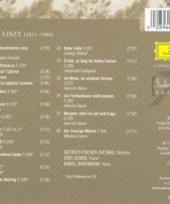 Liszt*, Dietrich Fischer-Dieskau, Jörg Demus, Daniel Barenboim-1