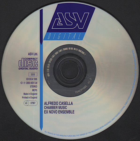 Alfredo Casella / Ex Novo Ensemble-2