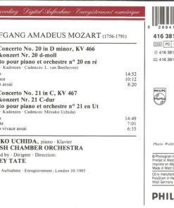 Mozart*, Mitsuko Uchida, English Chamber Orchestra, Jeffrey Tate-1