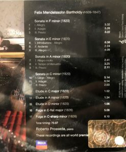 Roberto Prosseda, Felix Mendelssohn-Bartholdy-2