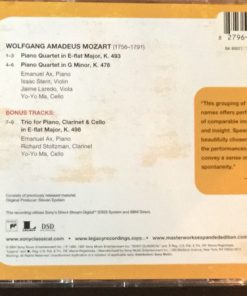 Mozart*, Ax*, Stern*, Laredo*, Ma*-1
