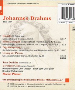 Brahms* - Steve Davislim, Véronique Gens, Philharmonischer Chor Dresden, Ernst-Senff Chor Berlin*, Dresdner Philharmonie / Michel Plasson-1