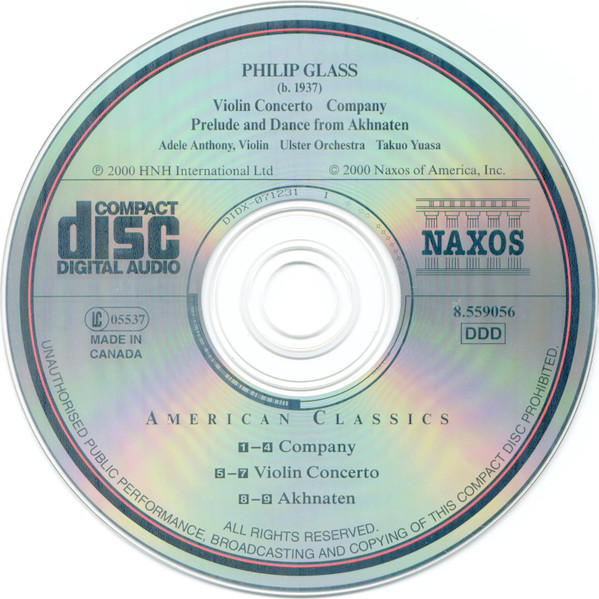 Philip Glass - Adele Anthony • Ulster Orchestra • Takuo Yuasa-3
