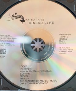 Matthew Locke, Henry Purcell - Christopher Hogwood, The Academy Of Ancient Music-3