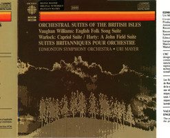 Ralph Vaughan Williams / Warlock* / Harty* - Edmonton Symphony Orchestra • Uri Mayer-3