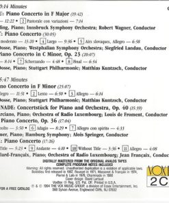 Massenet* • Roussel* • Chaminade* • Lalo* • Françaix* • Boieldieu*-1