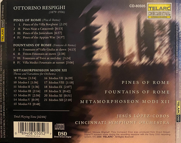 Jesús López-Cobos, Cincinnati Symphony Orchestra-1