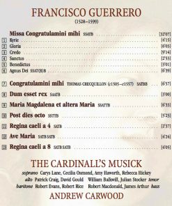 Guerrero*, The Cardinall's Musick, Andrew Carwood-2