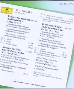 Wolfgang Amadeus Mozart : Alfred Prinz, Werner Tripp, Dietmar Zeman, Wiener Philharmoniker - Karl Böhm-2