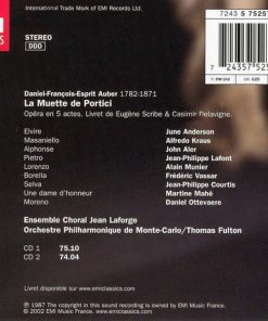Auber* - Alfredo Kraus, June Anderson, John Aler, Jean-Philippe Lafont, Ensemble Choral Jean Laforge, Orchestre Philharmonique De Monte-Carlo, Thomas Fulton-2