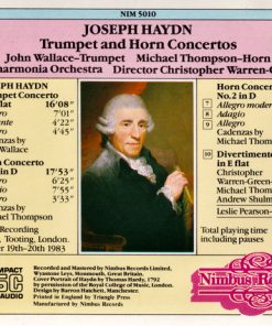 Joseph Haydn, John Wallace (4), Michael Thompson (2), Philharmonia Orchestra, Christopher Warren-Green-1