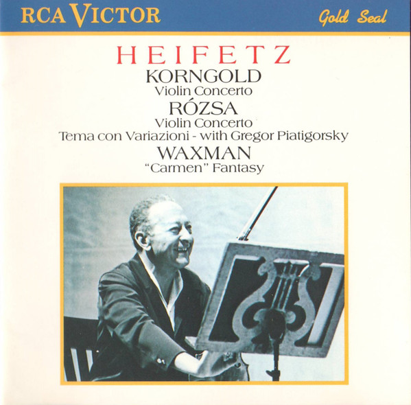 Heifetz* / Korngold*, Rózsa*, Waxman*-0