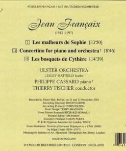 Jean Françaix - Ulster Orchestra, Philippe Cassard, Thierry Fischer (2)-1