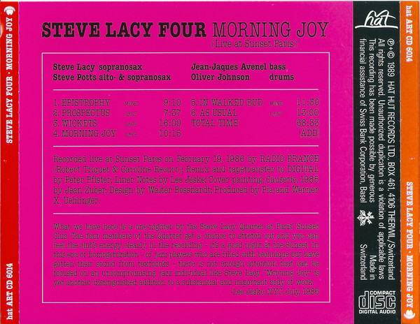 Steve Lacy Four-1
