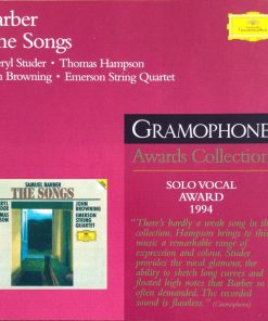 Samuel Barber - Cheryl Studer, Thomas Hampson, John Browning (2), Emerson String Quartet-0