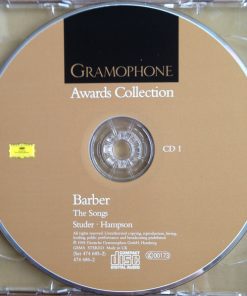 Samuel Barber - Cheryl Studer, Thomas Hampson, John Browning (2), Emerson String Quartet-1