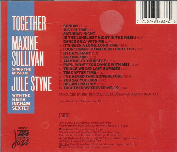 Maxine Sullivan With The Keith Ingham Sextet-1