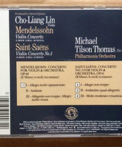 Cho-Liang Lin - Mendelssohn* / Saint-Saëns* - Michael Tilson Thomas, Philharmonia Orchestra-3