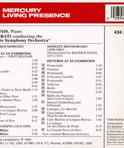 Byron Janis / Moussorgsky* / Antal Dorati / Minneapolis Symphony Orchestra / Ravel* / Frédéric Chopin-1
