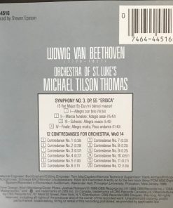 Beethoven* - Orchestra Of St. Luke's, Michael Tilson Thomas-3