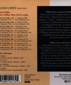 William Lawes, London Baroque-2