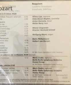 Wolfgang Amadeus Mozart - Berlin Philharmonic*, Herbert von Karajan-1