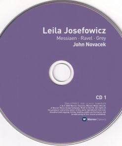 Leila Josefowicz · John Novacek - Beethoven* · Ravel* · Salonen* · Grey* · Messiaen*-2