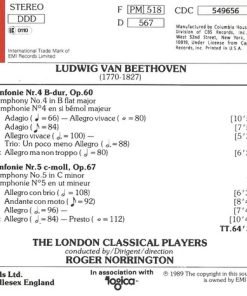 Ludwig van Beethoven — The London Classical Players*, Roger Norrington-2