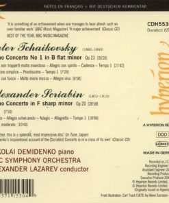 Tchaikovsky* / Scriabin* - Nikolai Demidenko, BBC Symphony Orchestra, Alexander Lazarev-1