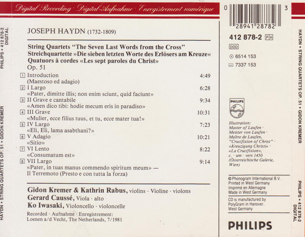 Haydn* – Kathrin Rabus, Gerard Caussé*, Ko Iwasaki, Gidon Kremer-1