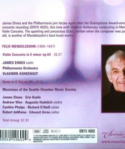 Mendelssohn* - James Ehnes, Vladimir Ashkenazy, Philharmonia Orchestra, Seattle Chamber Music Society-1