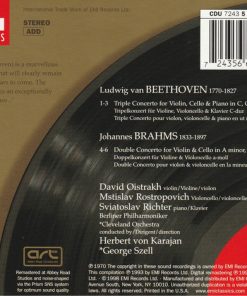 Beethoven* / Brahms*, Oistrakh*, Rostropovich*, Richter*, Herbert von Karajan, George Szell, Berliner Philharmoniker, Cleveland Orchestra*-4