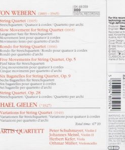 Webern* - Gielen*, Artis Quartett*-1