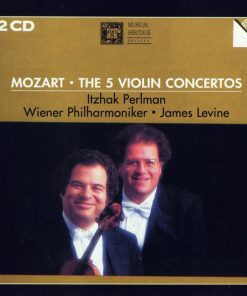 Wolfgang Amadeus Mozart - Itzhak Perlman, James Levine (2), Wiener Philharmoniker-0