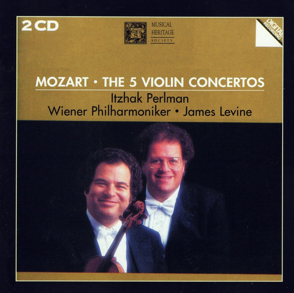 Wolfgang Amadeus Mozart - Itzhak Perlman, James Levine (2), Wiener Philharmoniker-0