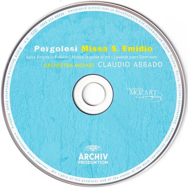 Pergolesi* – Orchestra Mozart, Claudio Abbado-2