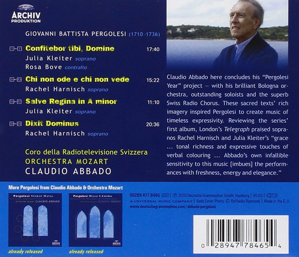 Pergolesi* – Orchestra Mozart, Claudio Abbado-1
