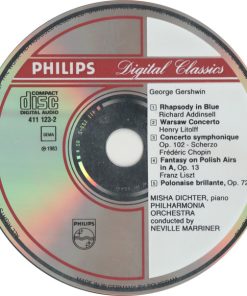 Gershwin* - Addinsell* - Misha Dichter - Philharmonia Orchestra - Neville Marriner*-2