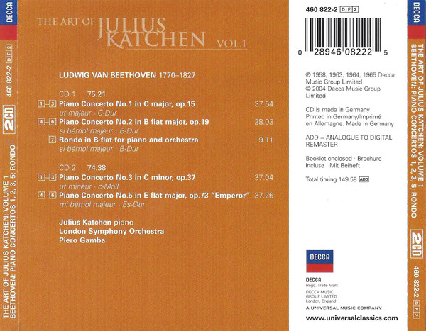 Julius Katchen, Beethoven*-1