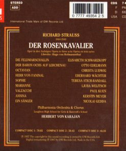 Richard Strauss / Schwarzkopf*, Ludwig*, Stich-Randall*, Edelmann*, Wächter* / Philharmonia Orchestra & Chorus* / Herbert von Karajan-1