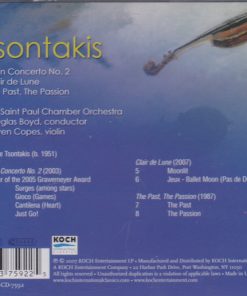 George Tsontakis, The Saint Paul Chamber Orchestra, Douglas Boyd, Steven Copes-1