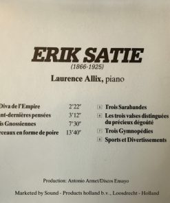 Erik Satie - Laurence Allix-1