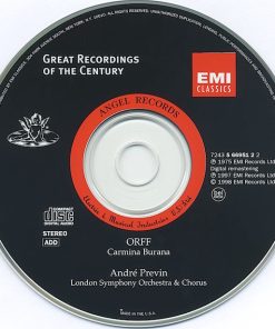 Orff*, André Previn, London Symphony Chorus & Orchestra*, Thomas Allen, Sheila Armstrong, Gerald English-3