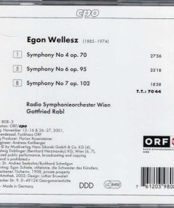 Egon Wellesz - Radio Symphonieorchester Wien*, Gottfried Rabl-4