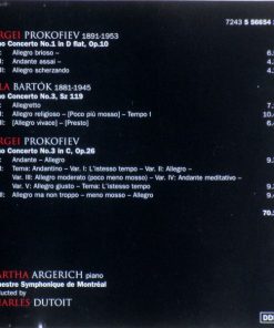 Martha Argerich, Prokofiev*, Bartók*, Charles Dutoit, Orchestre Symphonique De Montréal-2
