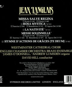 Jean Langlais - Westminster Cathedral Choir / English Chamber Orchestra Brass Ensemble / James O'Donnell (2) / Andrew Lumsden / David Hill-2