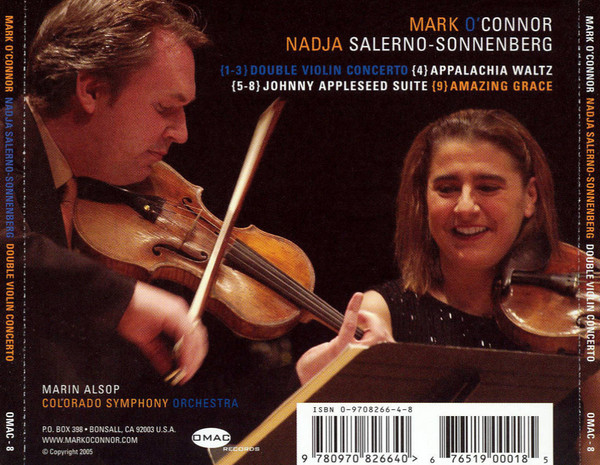 Mark O'Connor, Nadja Salerno-Sonnenberg, Marin Alsop, Colorado Symphony Orchestra*-1