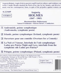 Augusta Holmès - Rheinland-Pfalz Philharmonic* • Samuel Friedmann • Patrick Davin-1