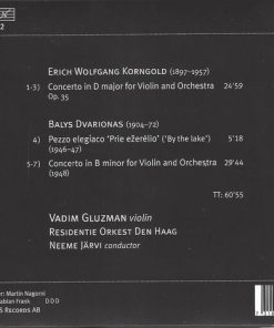 Korngold* • Dvarionas* – Vadim Gluzman, Residentie Orkest Den Haag*, Neeme Järvi-2